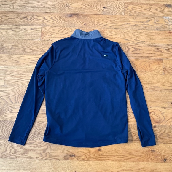 LIKE NEW KJUS Men's Retention Jacket in Steel Grey/Atlanta Blue (Size 48/S) - Picture 10 of 11